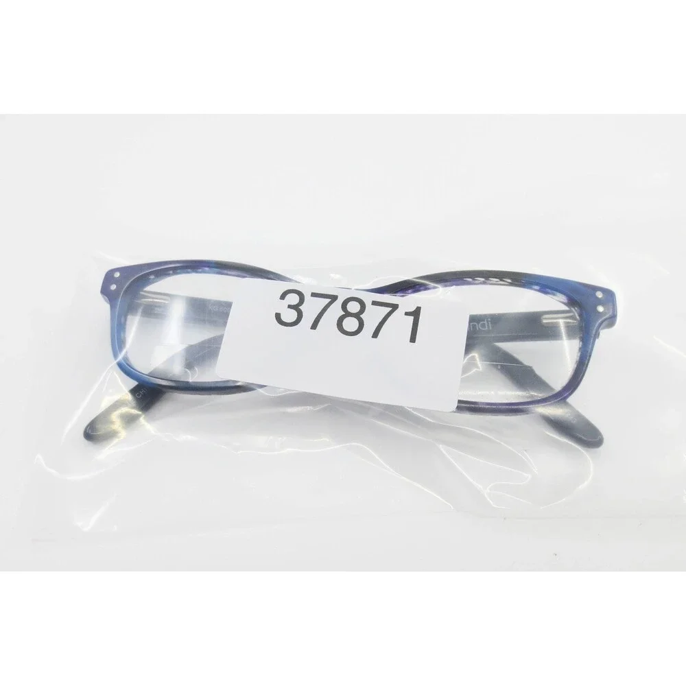Indi KG 6000 IND Eyeglasses Blue Purple Tortoise Cat Eye Frames 47-16-130